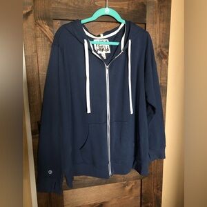 Soft French terry hoodie by Peace Love World